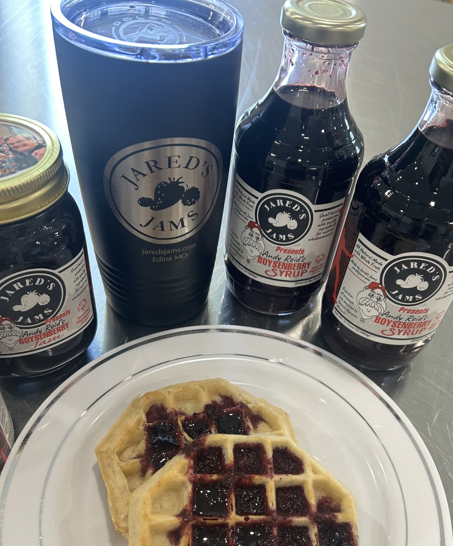 Andy Reid's Boysenberry Fruit Syrup