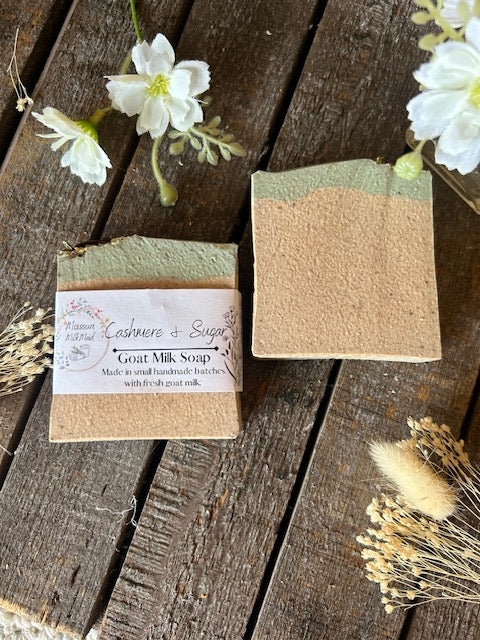 Missouri Milk Maid Goat Milk Soap:  Cashmere and Sugar
