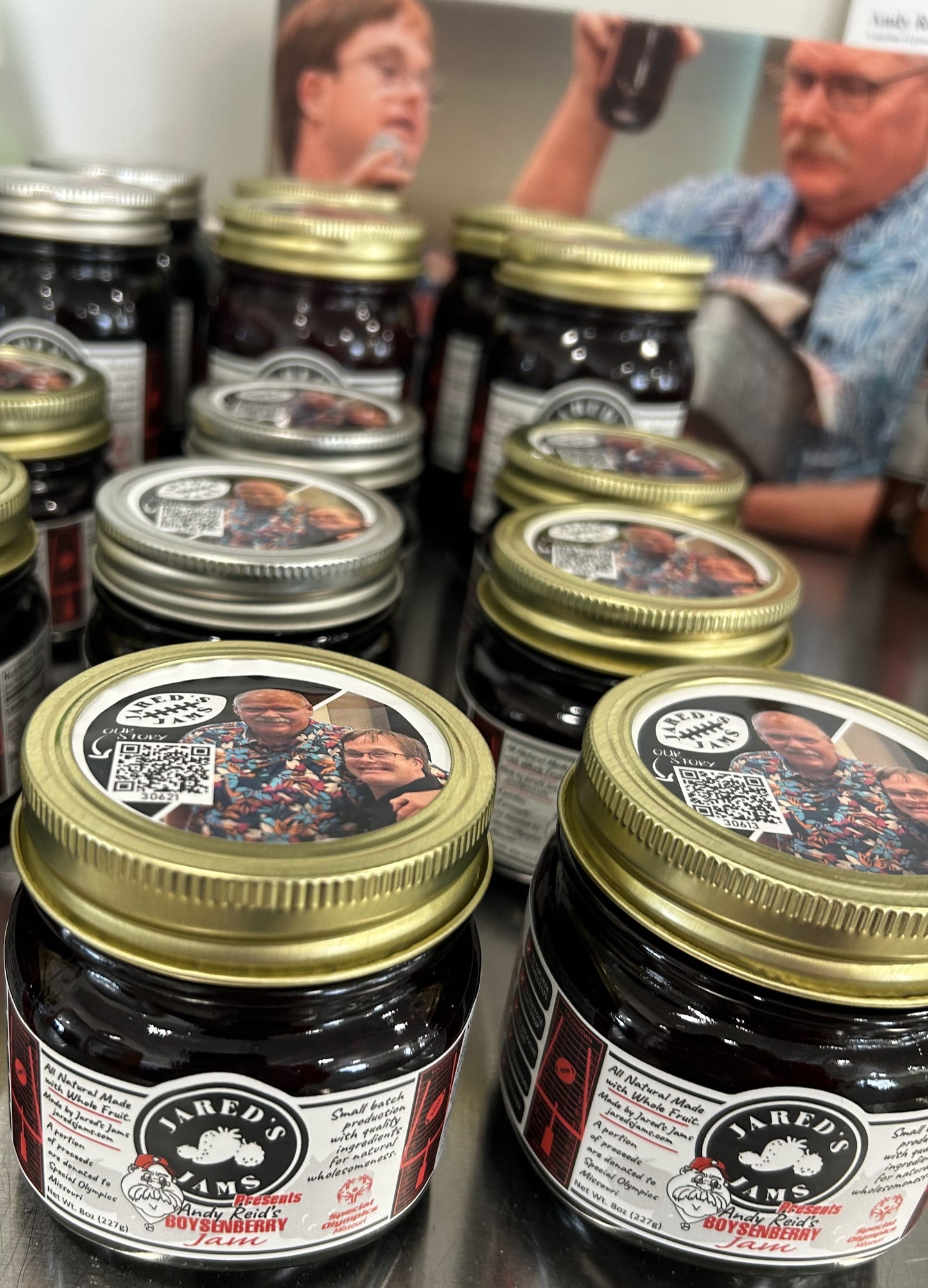 Andy Reid's Boysenberry Jam